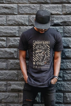 Unisex Oversize 24/1 Penye Dtf Baskılı Tişört - Dtf71