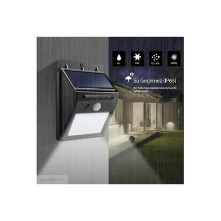 Hareket Sensorlu Solar Dis Mekan Lambasi