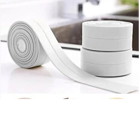 156 Gr Beyaz Su Sızdırmaz Lavabo Kenar Bandı (3.2m)