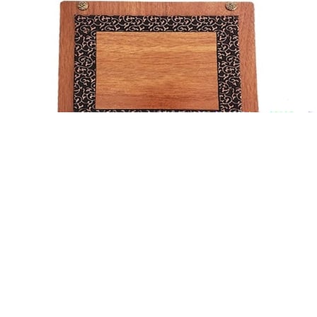 Ahşap Kutulu Kırmızı Deri Defter Ve Anahtarlık Set