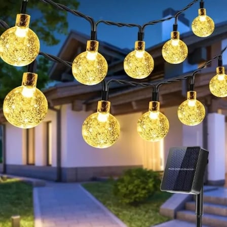 7M 50 Led Solar Led İsik