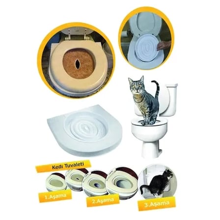 Citikitty Klozet Kedi Tuvaleti Eğitim Seti