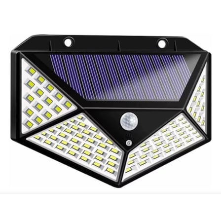 Solar Hareket Sensorlu Duvar Lambasi 100 Led