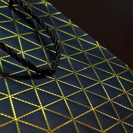 Mini Boy Siyah Gold Yaldızlı Karton Çanta