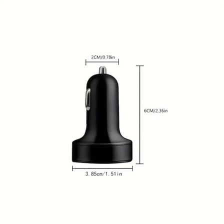 6 Portlu Hızlı Araç Şarj Cihazı – 4 Usb + 2 Type-c Çıkışlı Dijital Göstergeli Oto Şarjı