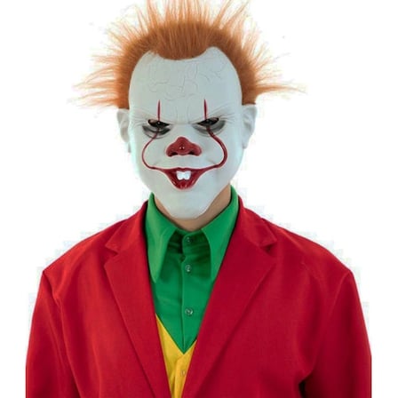 Stephen King's Korkutucu Joker Maske 31x22 Cm