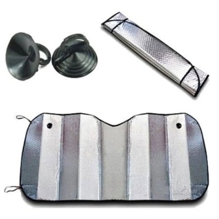 Araba Ön Cam Güneşliği 130*60 Cm Parlak