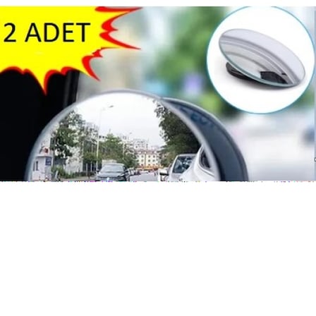 Çerçevesiz  Ayarlanabilir Kör Nokta Aynası 2 Li
