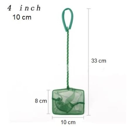 Akvaryum Balık Yakalama Kepçesi 4 İnç 10 Cm