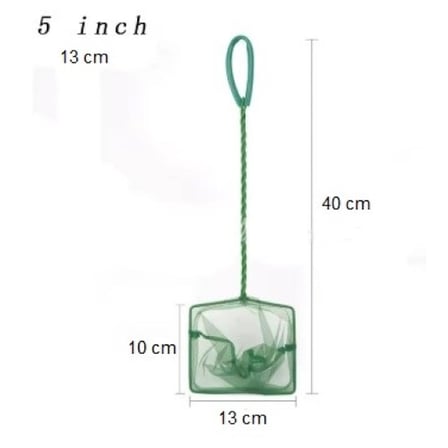 Akvaryum Balık Yakalama Kepçesi 5 İnç 13 Cm