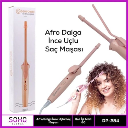 Afro Dalga İnce Uçlu Saç Maşası