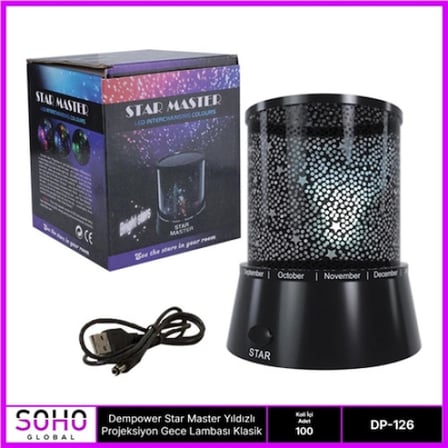 Gizmos Star Master Gece Lambası