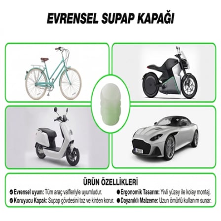 Fosforlu Gece Parlayan Sibop Kapağı
