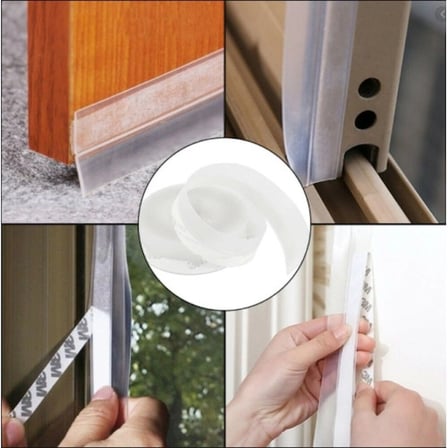 Kapı Pencere Rüzgar Kesici Şerit Bant 3,5cm * 5 Metre