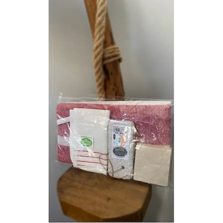 Gelin Damat Hamam Banyo 4'lü Set