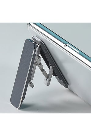 Katlanabilir Alüminyum Telefon Standı Yapışkanlı Mini Telefon Tutucu