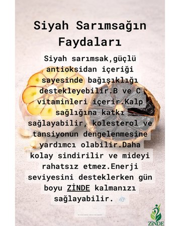 Si̇Yah Sarimsak(Black Garlic) 700 Gram(Soyulmuş Di̇Ş)