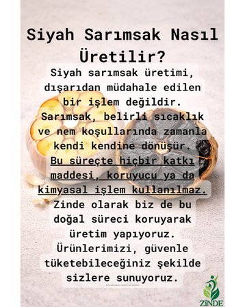 Si̇Yah Sarimsak(Black Garlic) 700 Gram(Soyulmuş Di̇Ş)
