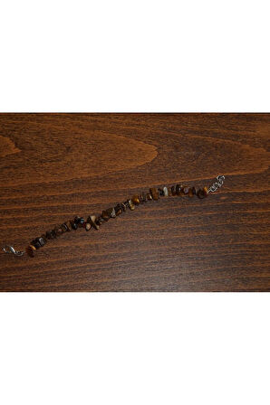 Krizokol Taşı Kırık Taşlı Bileklik