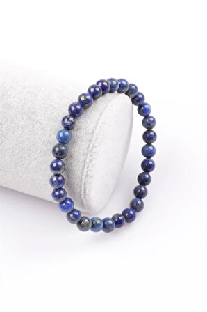 Lapis Lazuli Doğal Taş Bileklik 8 mm
