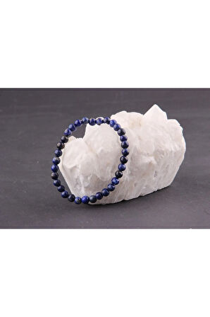 Lapis Lazuli Doğal Taş Bileklik 8 mm