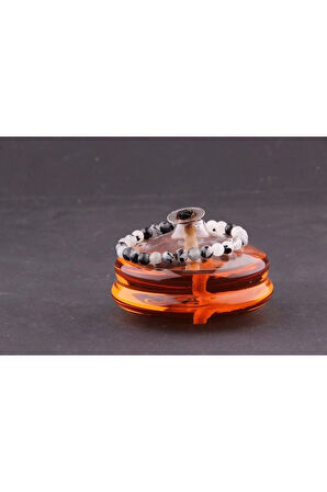 Doğal Taş Rutilli Kuvars Bileklik 8MM