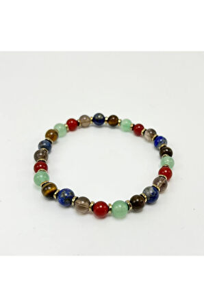 SERTİFİKALI TERAZİ BURCU DOĞAL TAŞ BİLEKLİK 6MM