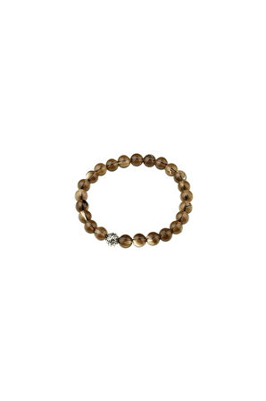 Dumanlı Kuvars Taşı Bileklik