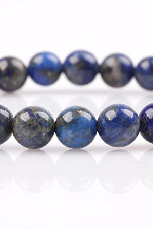 Lapis Lazuli Doğal Taş Bileklik 8 mm