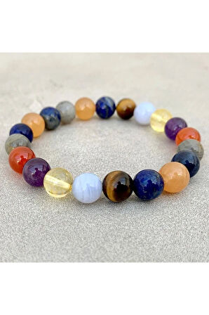 Doğal Taş Bileklik 8 mm YARATICILIK