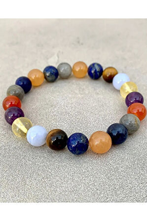 Doğal Taş Bileklik 8 mm YARATICILIK