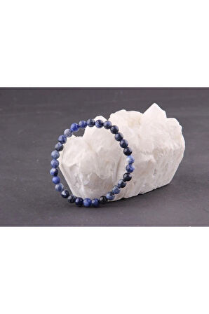 Doğal Taş Sodalit Bileklik 8MM