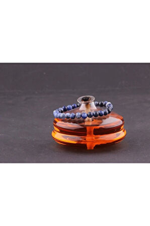 Doğal Taş Sodalit Bileklik 8MM