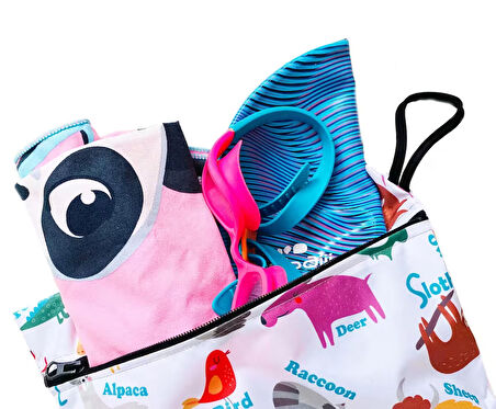 Yorni 30X37CM, Zoo, Su Geçirmez Islak Mayo Çantası, Torbası