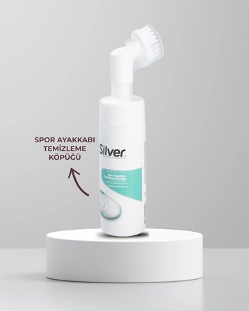 Beyaz Erkek Spor Ayakkabı Bakım Seti ( Boya & Deodorant & Köpük & Jel )