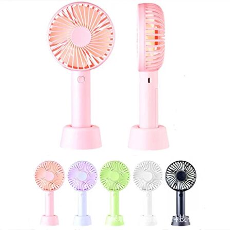 Anadolu Pars CF-015 El Tipi Vantilatör Pembe
