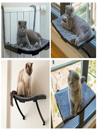  KEDİ YATAĞI CAM VE DUVAR İÇİN