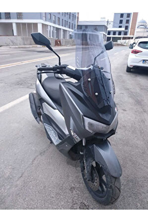 Arora Zrx 200 Siperlik Ön Cam 2022 Model 65cm Açıkfüme Renkli 4mm ORTA BOYLU CAM
