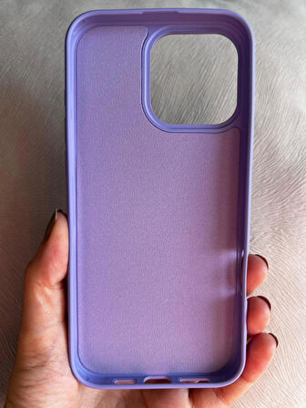 iPhone 16 PRO İçi Kadife Logolu Silikon Lansman Kılıf