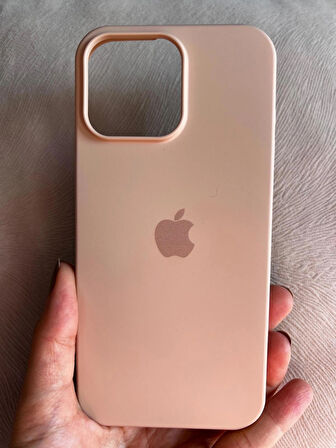 iPhone 16 PRO İçi Kadife Logolu Silikon Lansman Kılıf