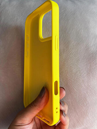iPhone 16 PRO İçi Kadife Logolu Silikon Lansman Kılıf