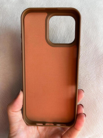 iPhone 16 PRO MAX İçi Kadife Logolu Silikon Lansman Kılıf