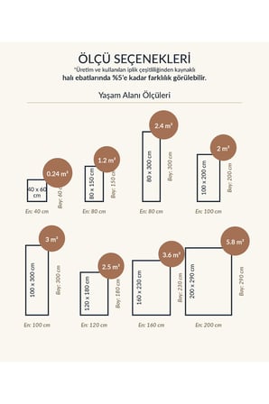 Zeta Halı Modern Dekoratif Yıkanabilir Kaymaz Taban Halı – İnce, Yumuşak Salon Halısı, Mutfak Halısı ve Yolluk