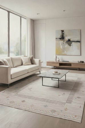 Zeta Halı Efsun Yumuşak Dokulu Modern Halı