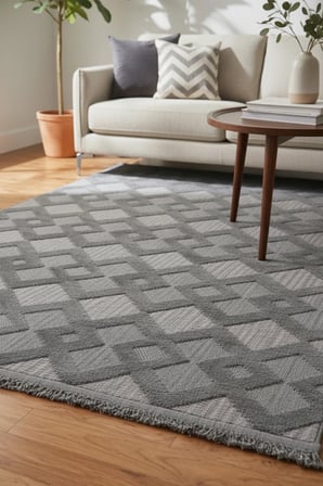 Zeta Halı Lustiva Yumuşak Dokulu Modern Halı