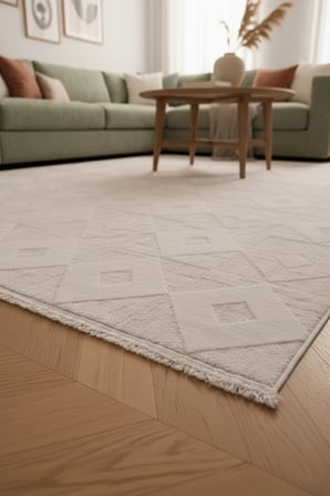 Zeta Halı Piramit Yumuşak Dokulu Modern Halı