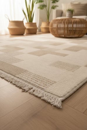 Zeta Halı Tera Yumuşak Dokulu Modern Halı