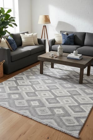 Zeta Halı Vega Yumuşak Dokulu Modern Halı