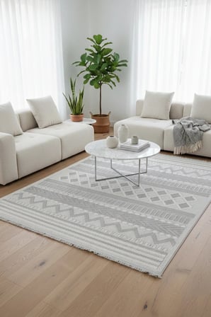 Zeta Halı Vega Yumuşak Dokulu Modern Halı