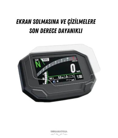 Kawasaki ZX 10RR 2025 Dijital Gösterge Uyumlu Nano Ekran Koruyucu